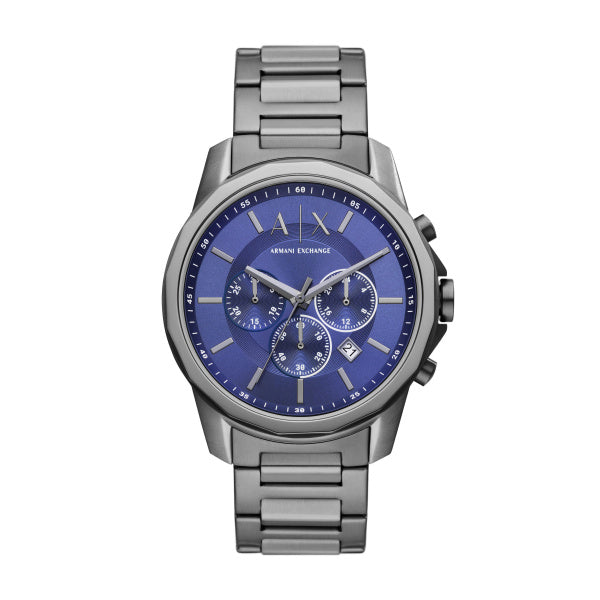 Armani Exchange Blue Chronograph Gents Watch
