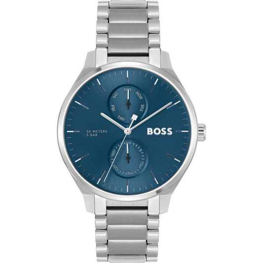 Gents Hugo Boss Tyler Chronograph Blue Dial Watch