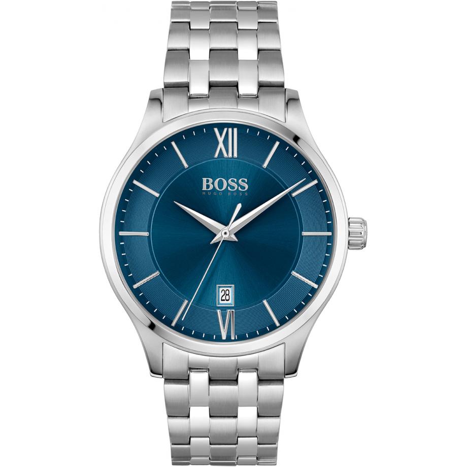 Gents Hugo Boss Stainless Steel Blue Dial Watch