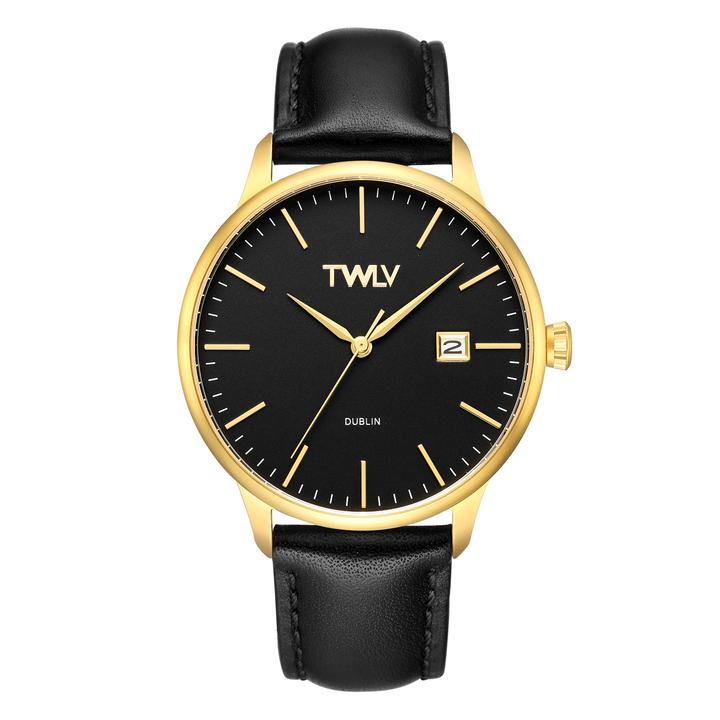 Gents Rolled Gold Strap Twlv Watch