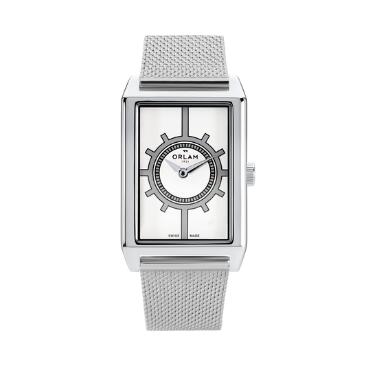 GSSB Orlam Wh Mesh Rect Quartz