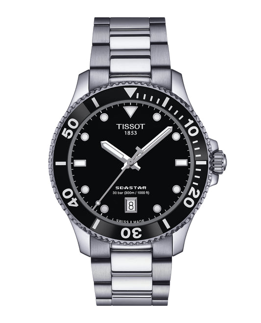 Gents Tissot Seastar 1000 Black Dial