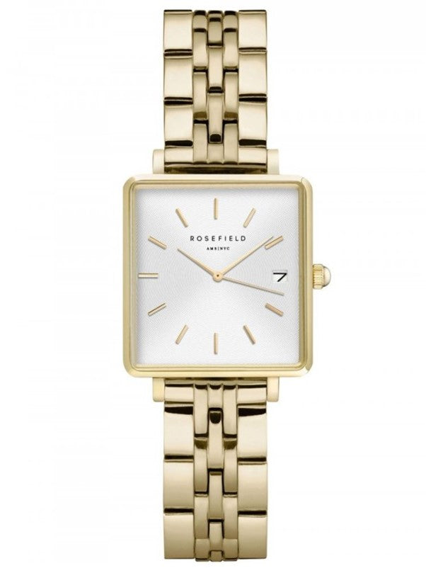 Ladies Rosefield Boxy XS White Dial