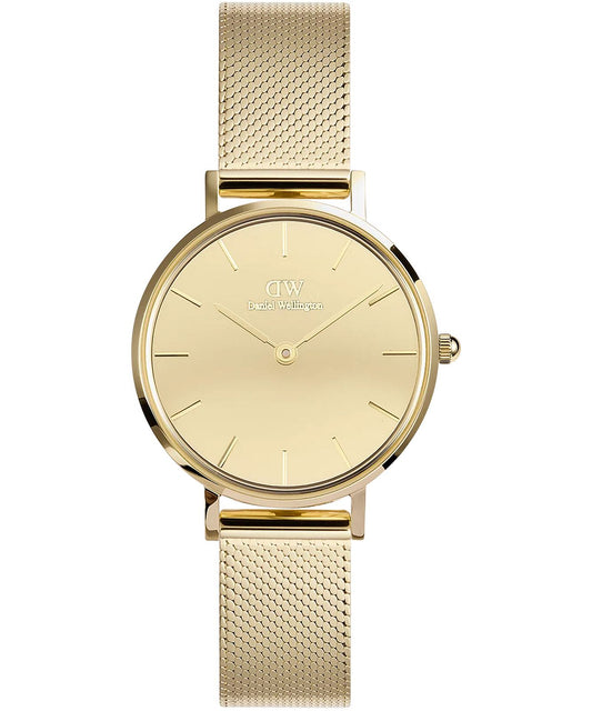 Ladies Daniel Wellington Petite Reflection Gold Dial