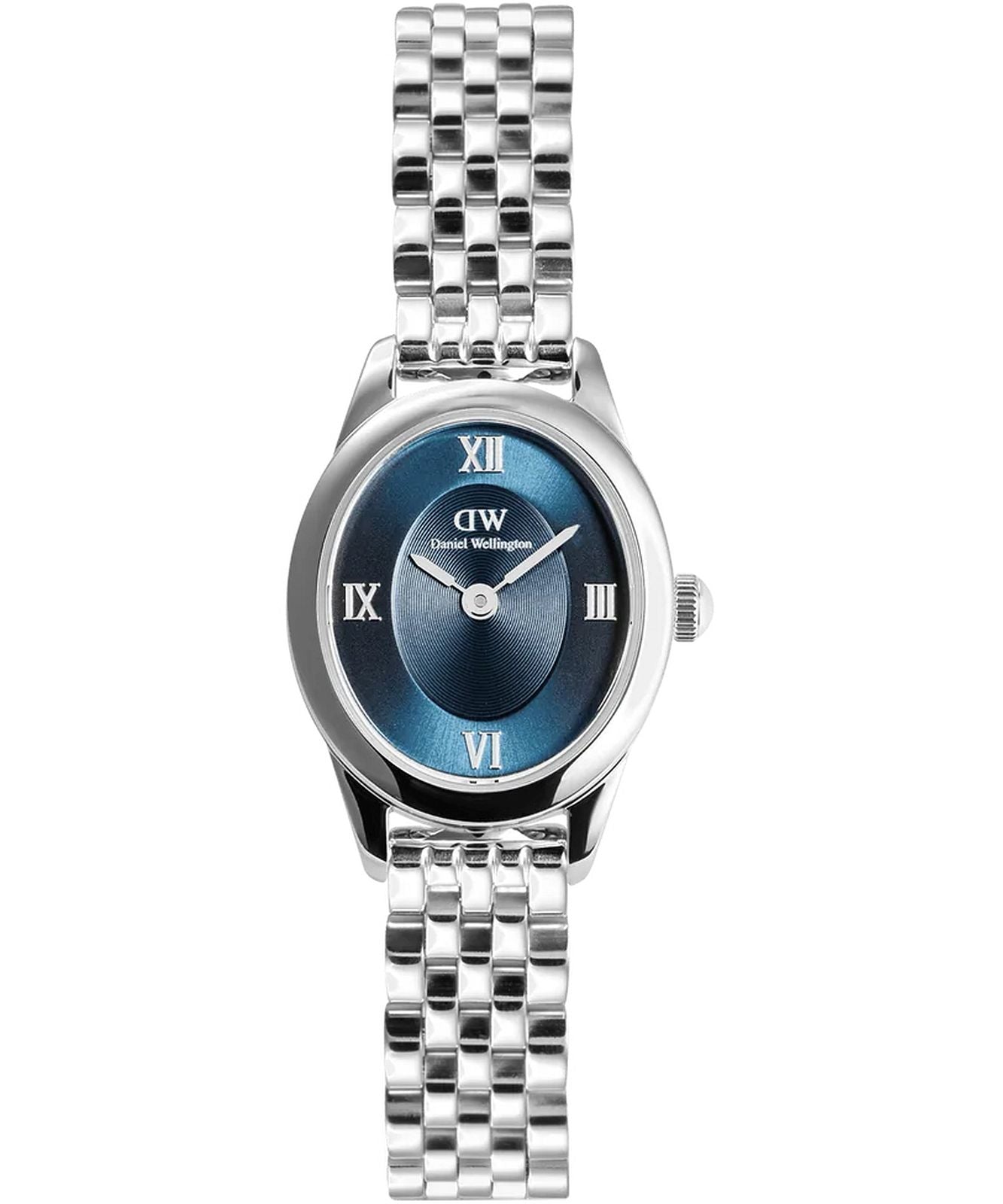 Ladies Daniel Wellington Ophelia Mini Oval Blue Dial