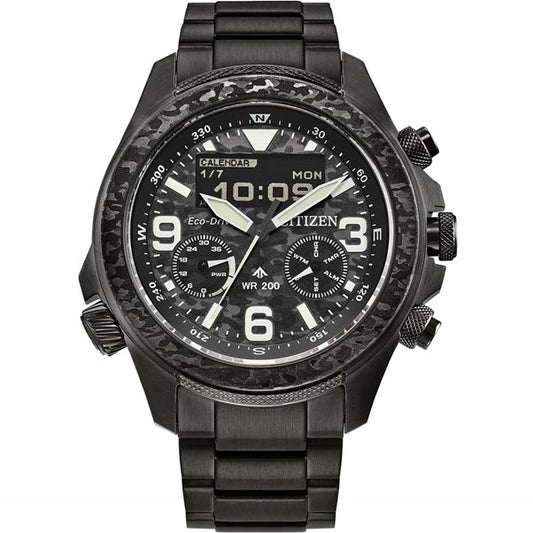 Gents Citizen Promaster Land CQ Limited Edition Black Dial