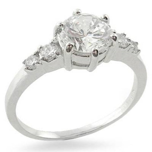 Sterling Silver Cubic Zirconia Ring