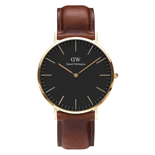 Gents Daniel Wellington Classic St. Mawes Black Dial