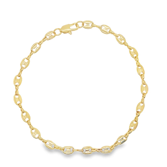 Burren 18ct Gold Plated Promiscuous Bracelet