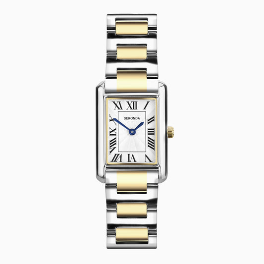 Ladies Sekonda Colette White Dial Blue Hands