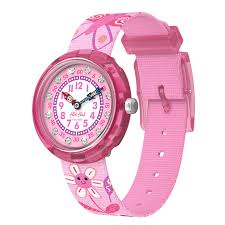 Flik Flak Happy Meadow Pink Watch