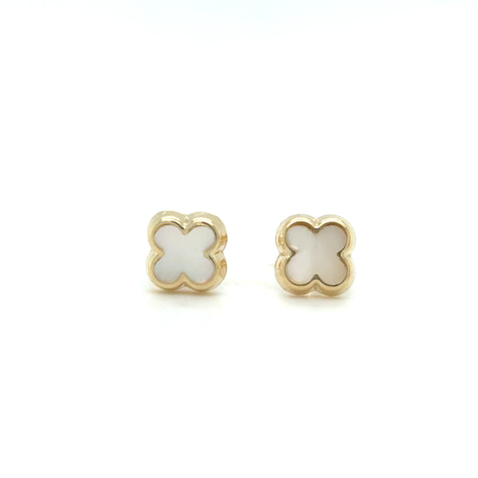 9ct Erg Mop Clover