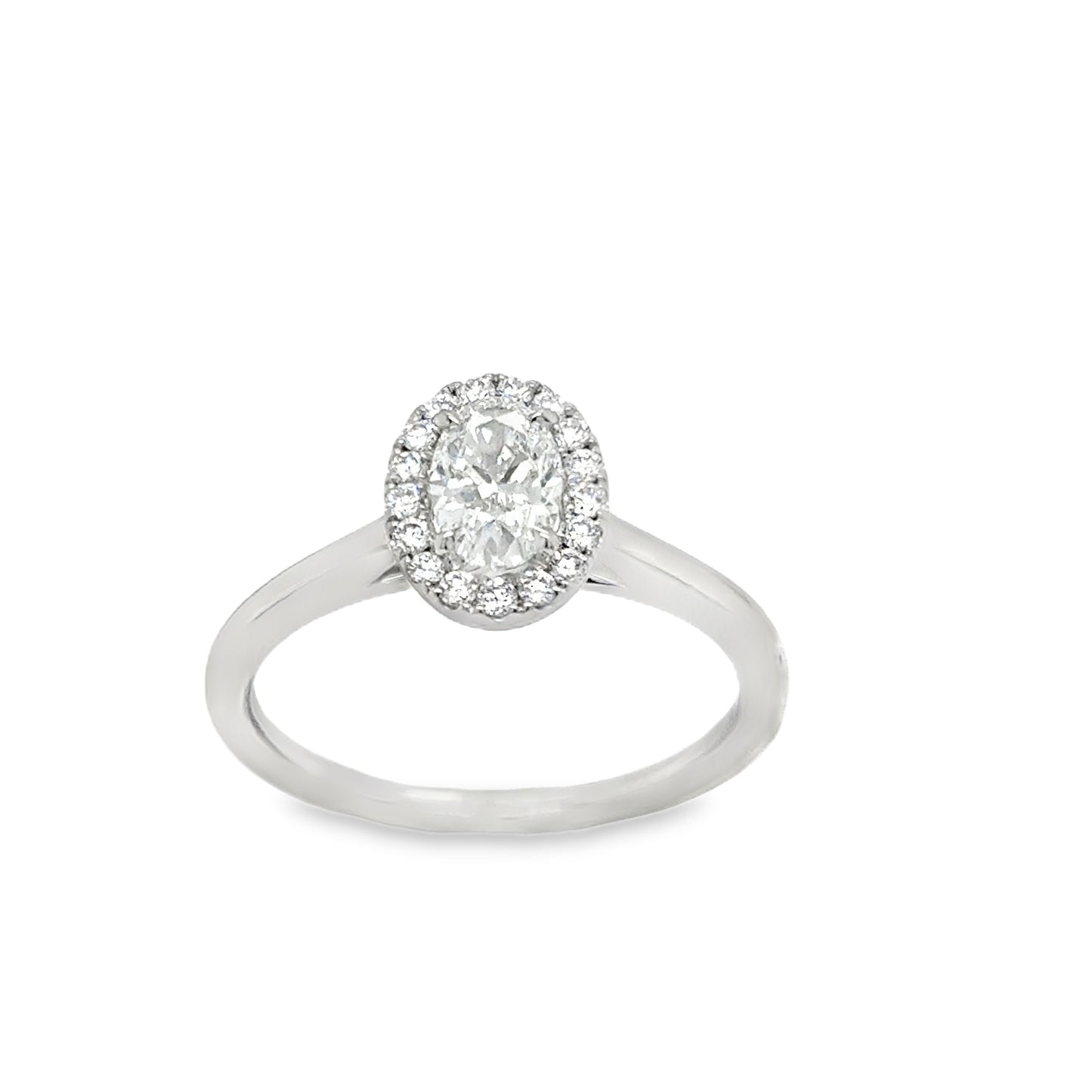 9ct Rd Halo Cl Marq Sh Dia .