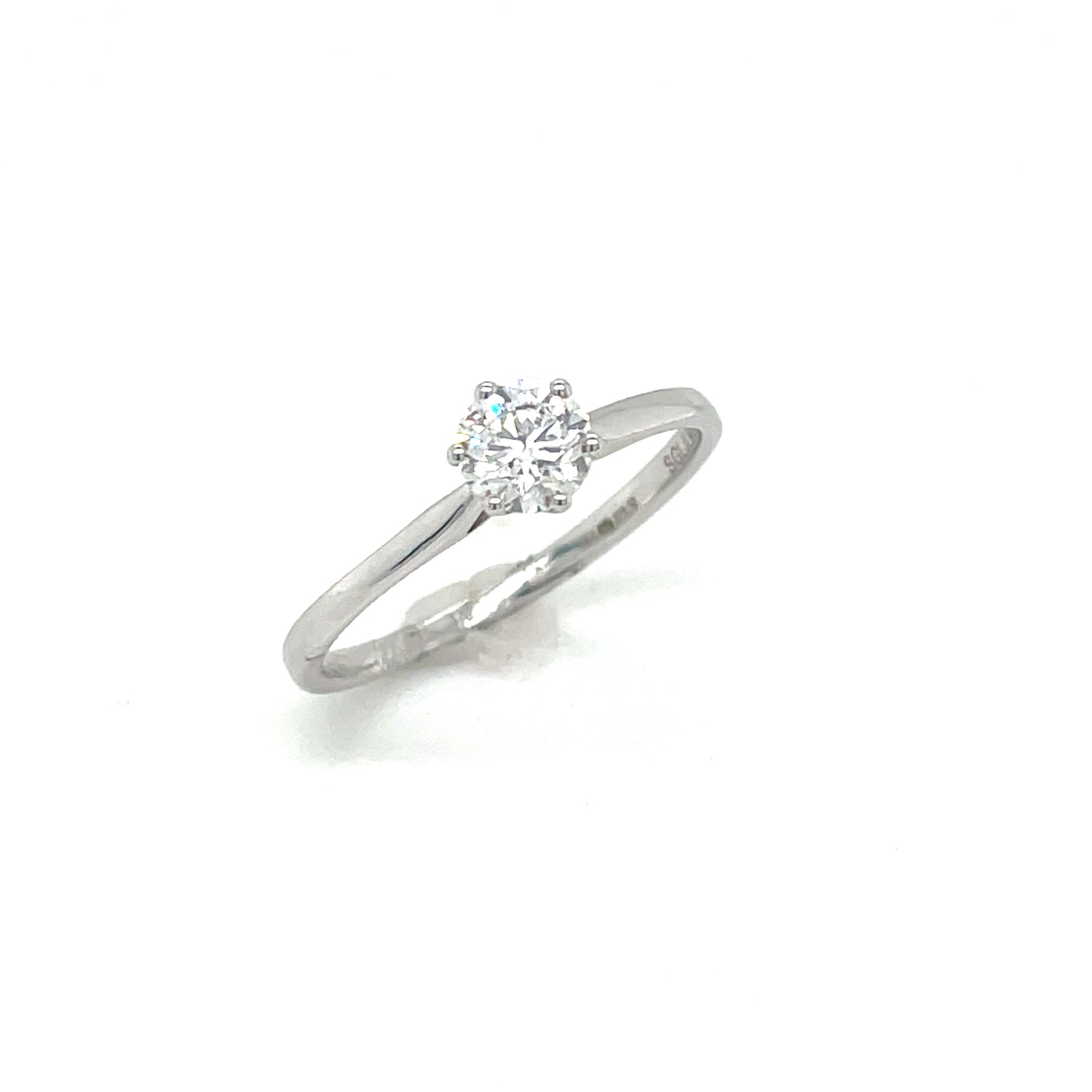 9ct Sol Wh Rd Dia.50ct