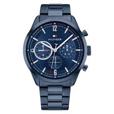 Gents Tommy Hilfiger Matthew Blue Chronograph Dial Watch