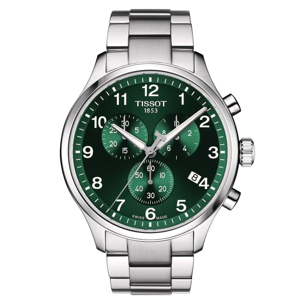 Gents Tissot Chrono XL Classic Green Dial