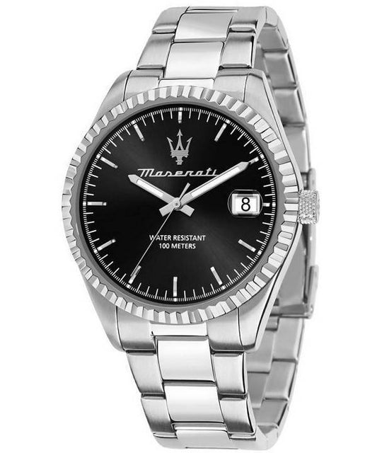 Gents Maserati Competizione Black Dial