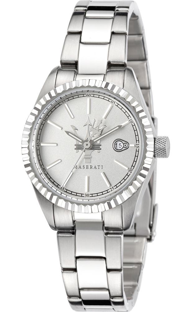 Ladies Maserati Competizione Silver Dial