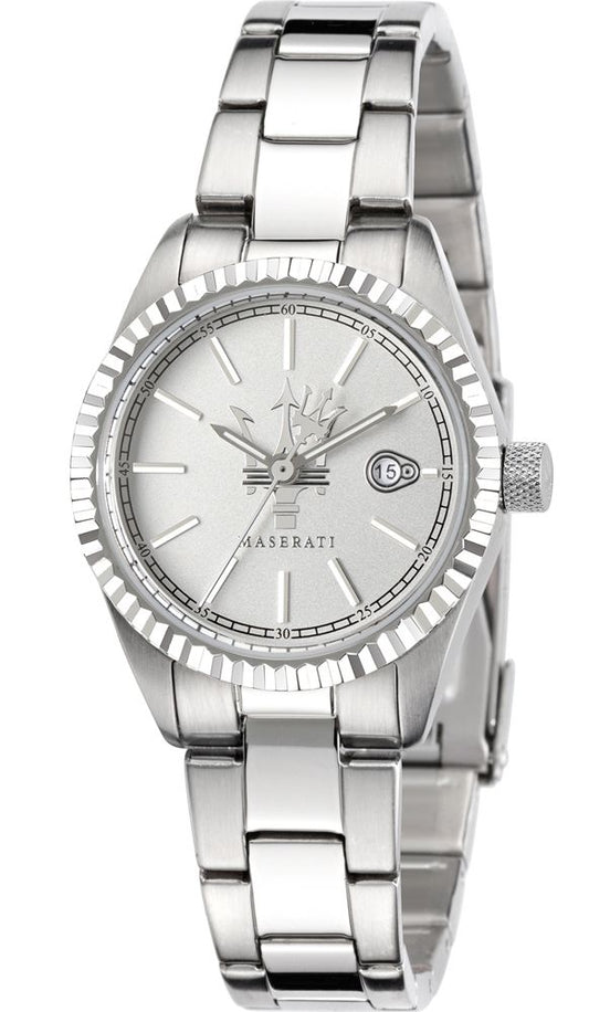 Ladies Maserati Competizione Silver Dial