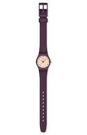 Swatch Repeat Chic Purple Strap Watch
