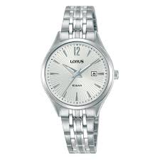Ladies Lorus Silver Dial Date Window Watch