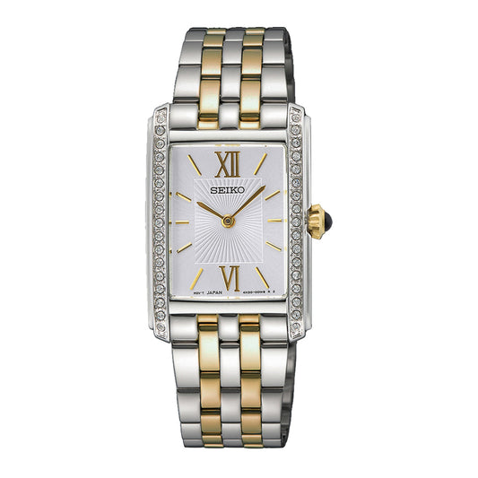 Ladies Seiko Quartz CZ Bezel