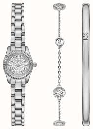 Ladies Stainless Steel Michael Kors Lexington Bangle & Bracelet Set