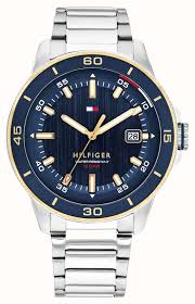 Gents Tommy Hilfiger Remy 43mm Blue Dial Watch