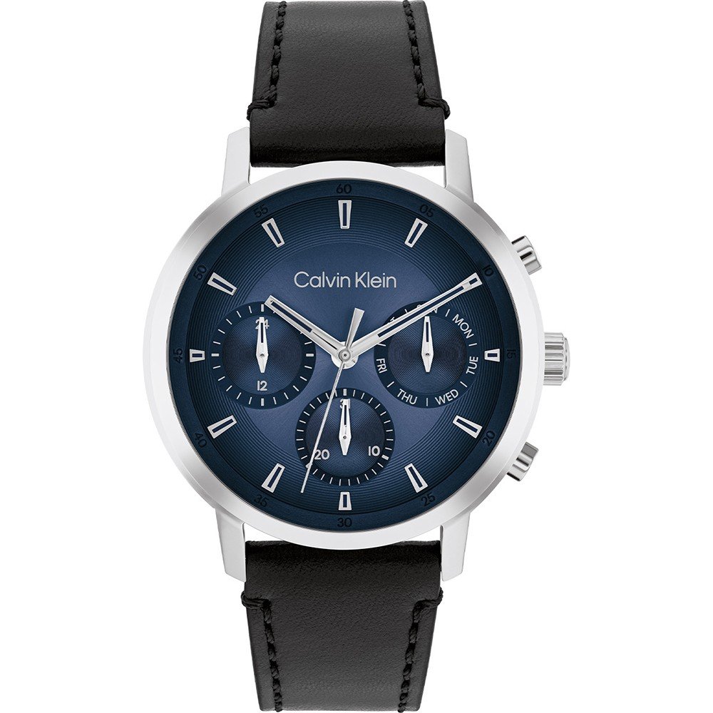 Gents Calvin Klein Gauge Chrono Blue Dial