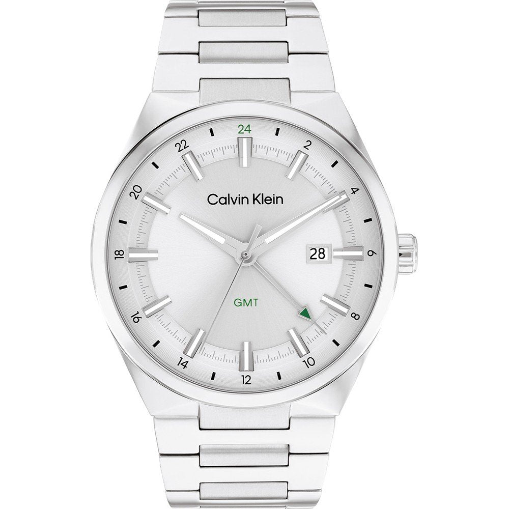 Gents Calvin Klein Distinguish Silver Dial