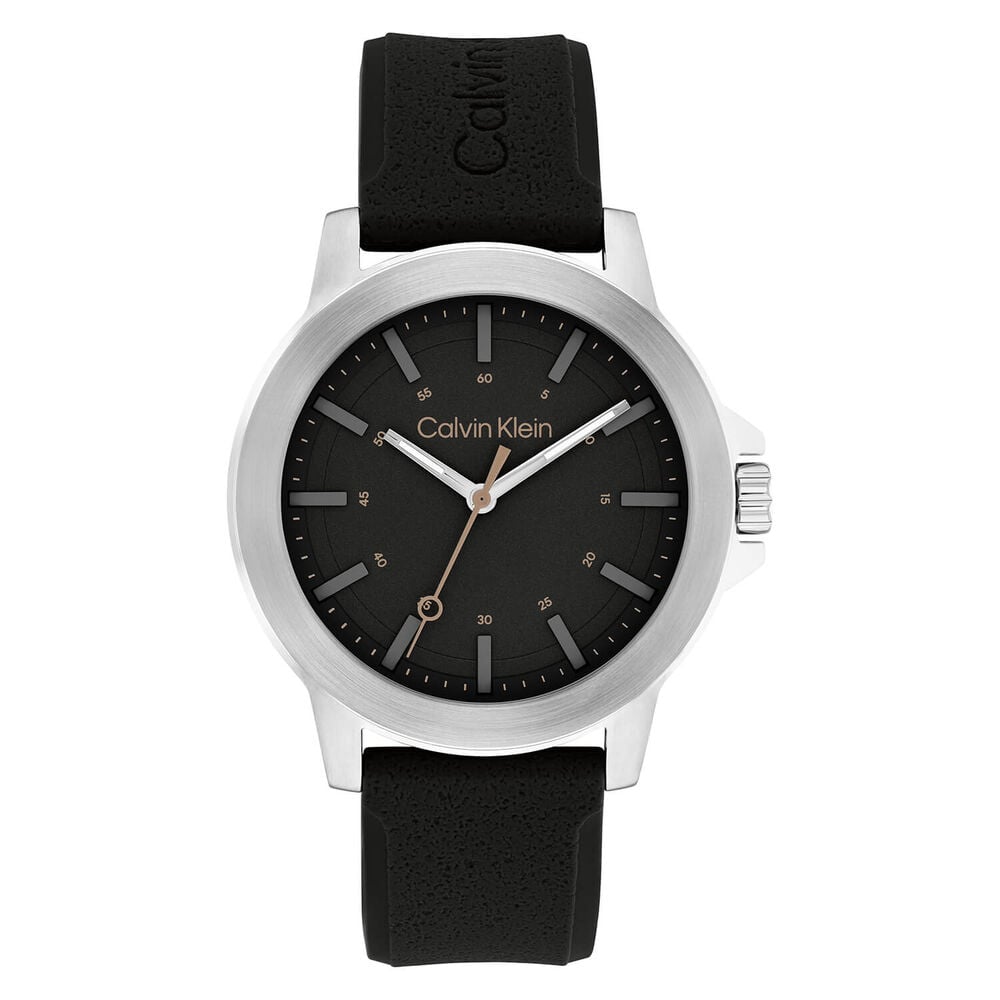 Gents Calvin Klein Reset Black Dial