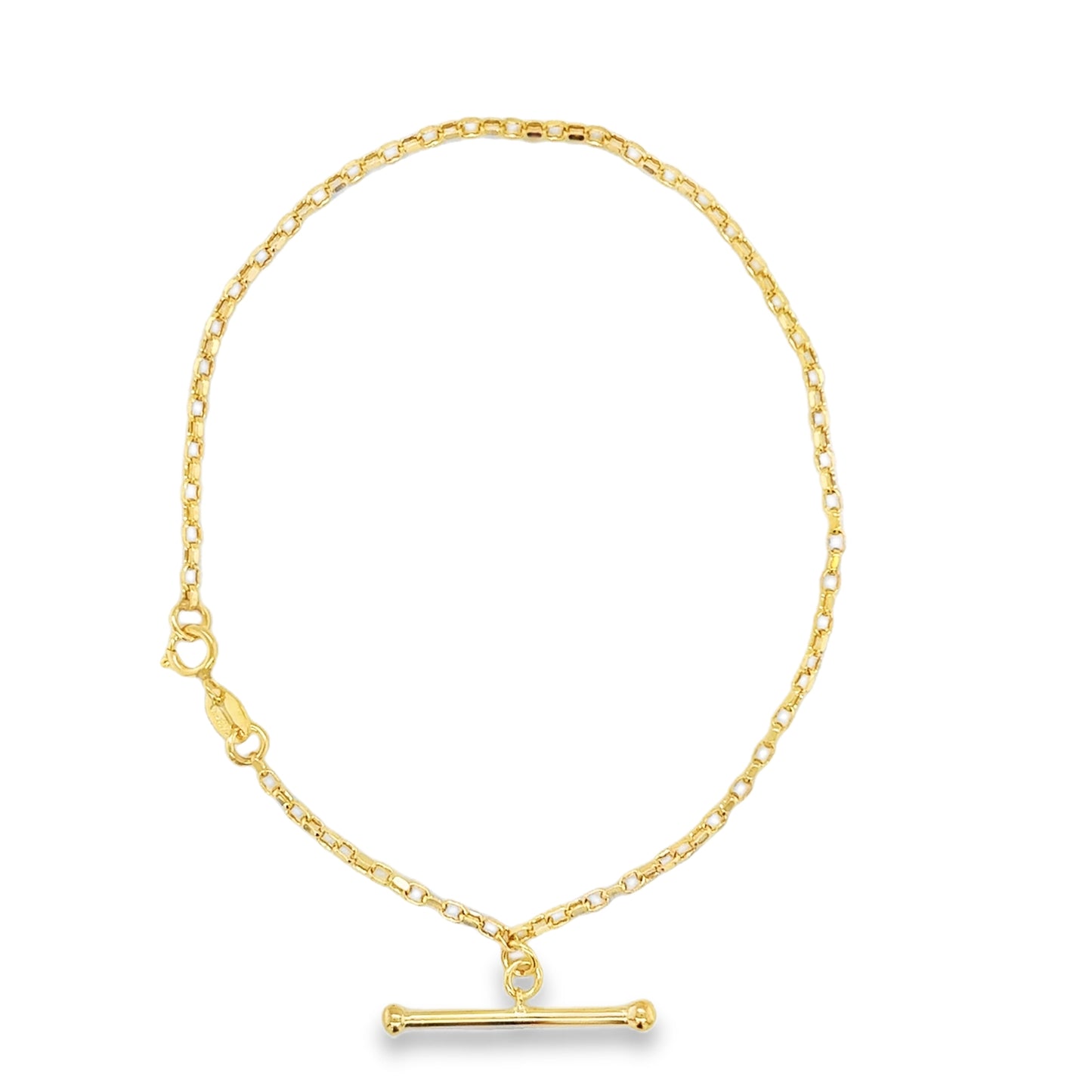 9ct T-Bar Bracelet