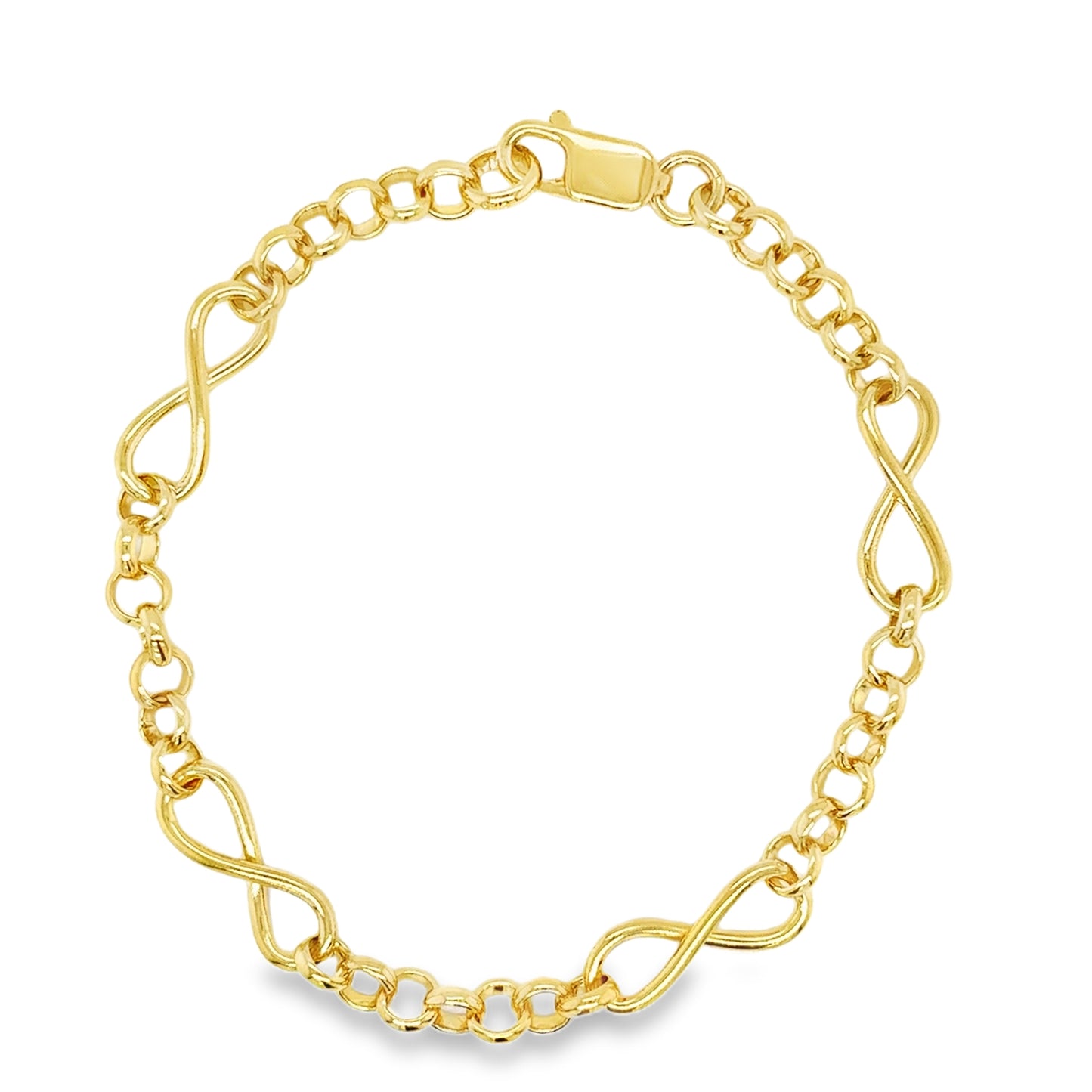 18ct GP Vermeil Infin Link