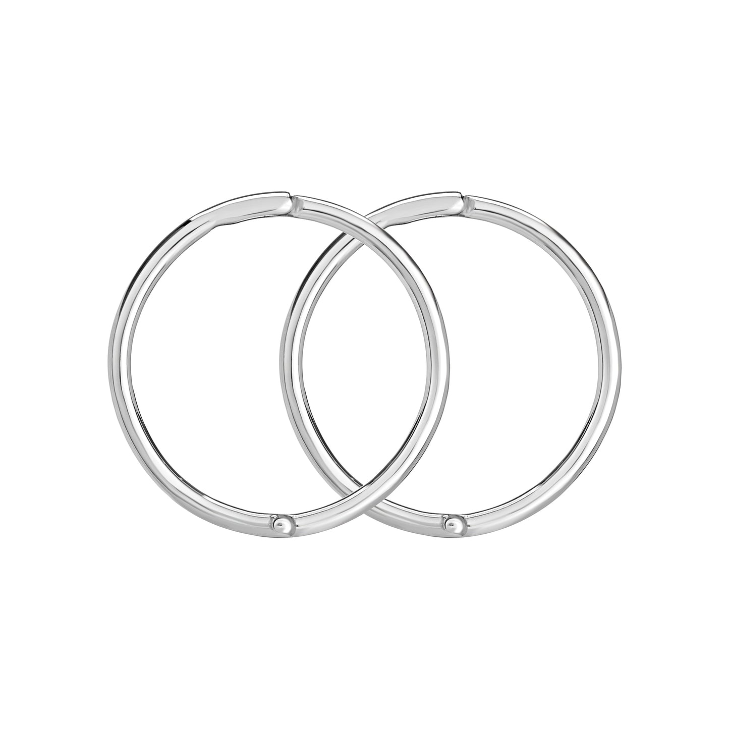 Sterling Silver Hoop Earring 14mm