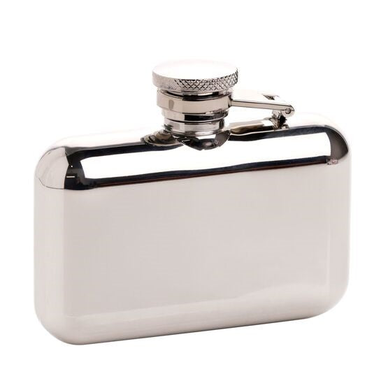 Stainless Steel Rectangular Hipflask