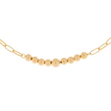Burren 18ct Gold Plated Before Dusk Necklet