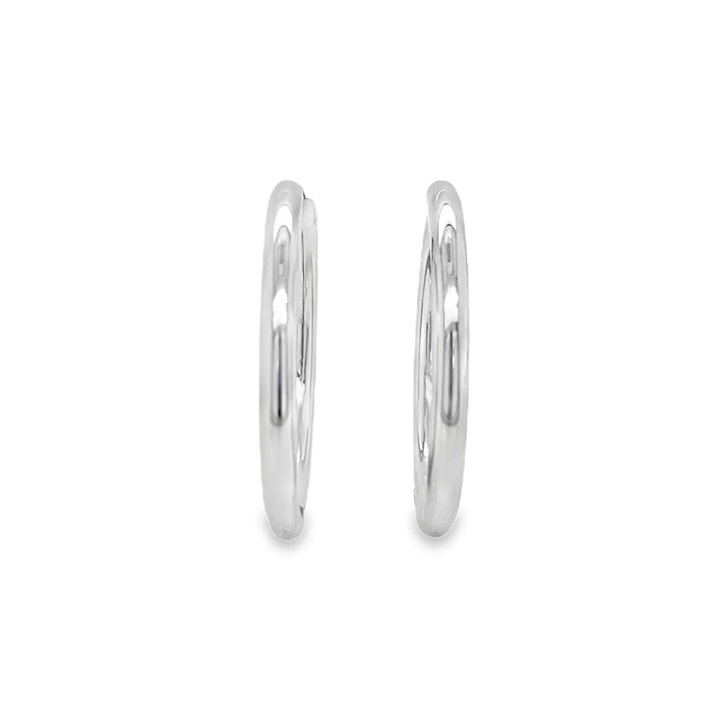 Sterling Silver 30mm Hoop Earrings