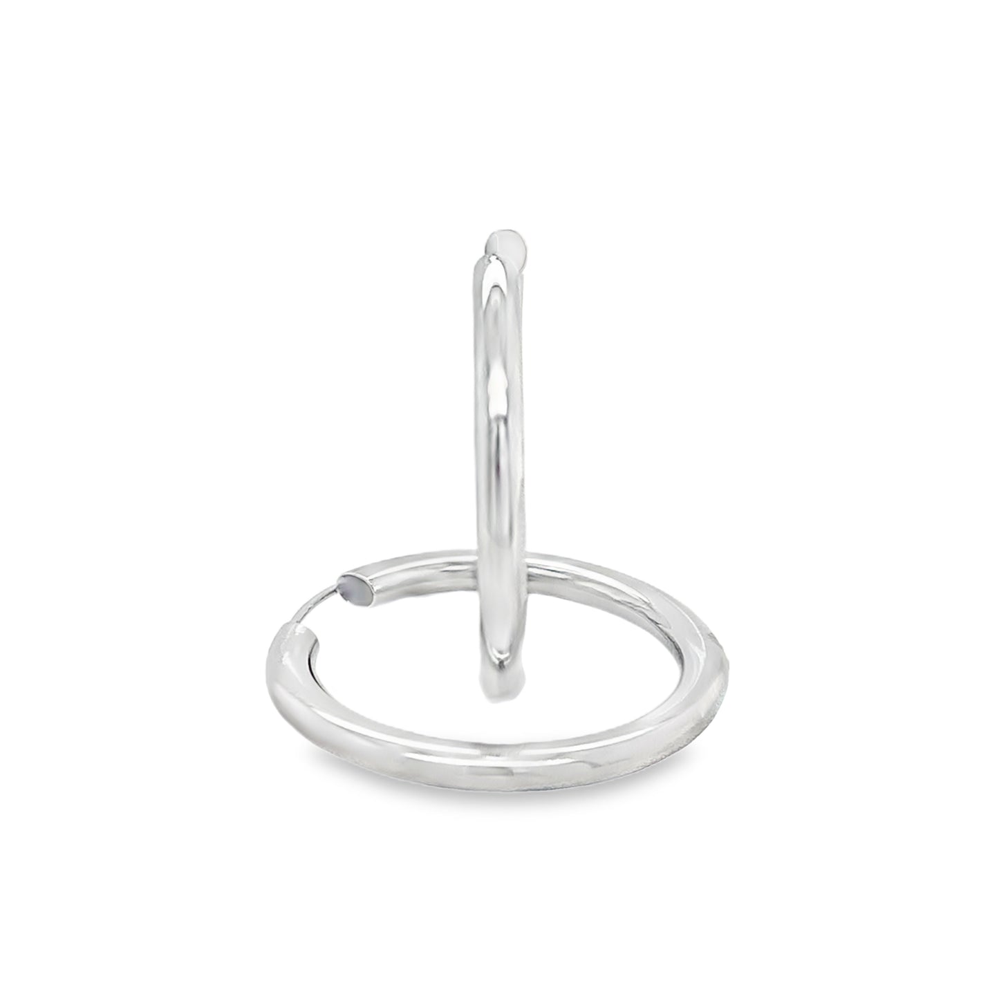 Sterling Silver 30mm Hoop Earrings