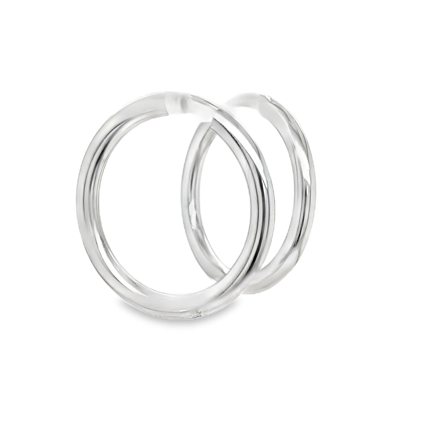 Sterling Silver 30mm Hoop Earrings