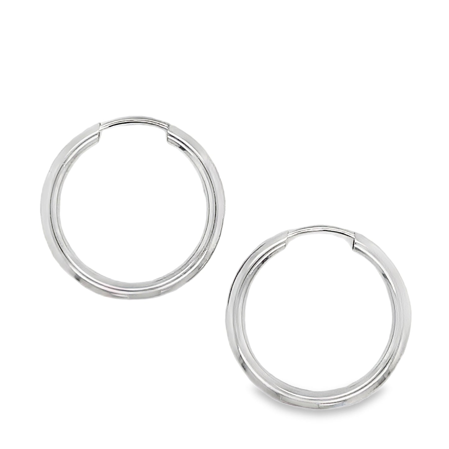 Sterling Silver 20mm Hoop Earrings