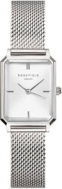 Ladies Stainlesss Steel Rosefield Octagon XS Meche Strap