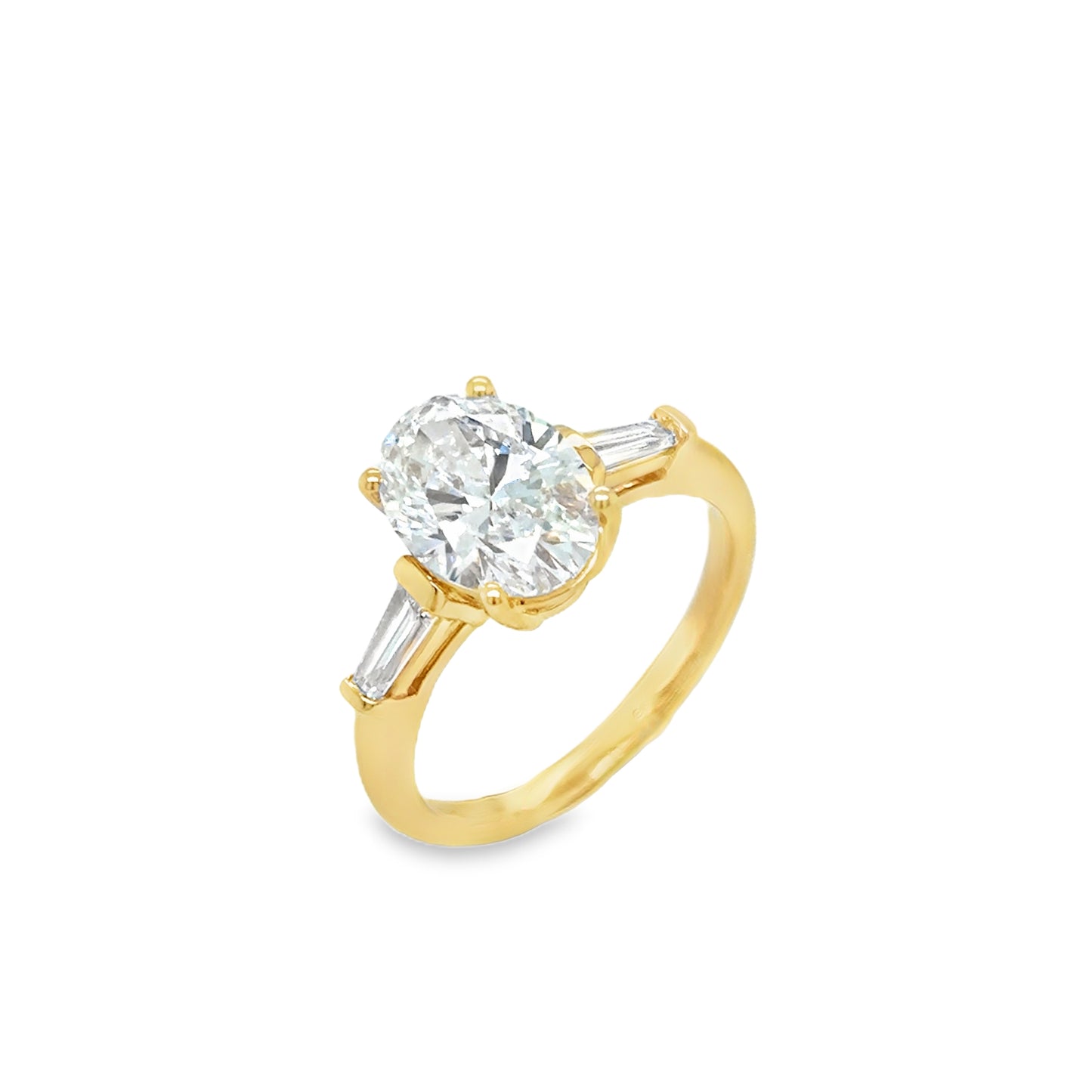 18ct Sol Ov Tap Bag Sh 2.30ct