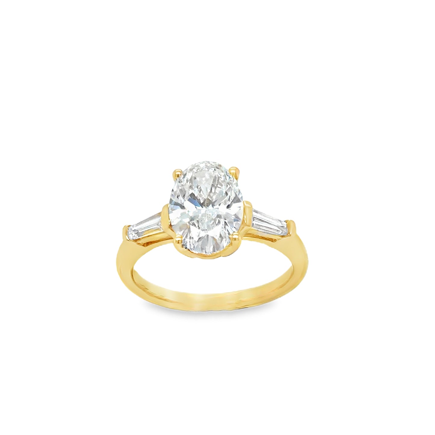 18ct Sol Ov Tap Bag Sh 2.30ct
