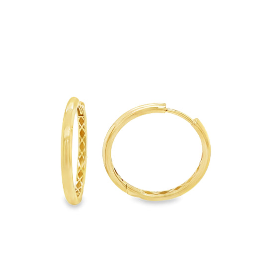 9ct Hoop Earrings