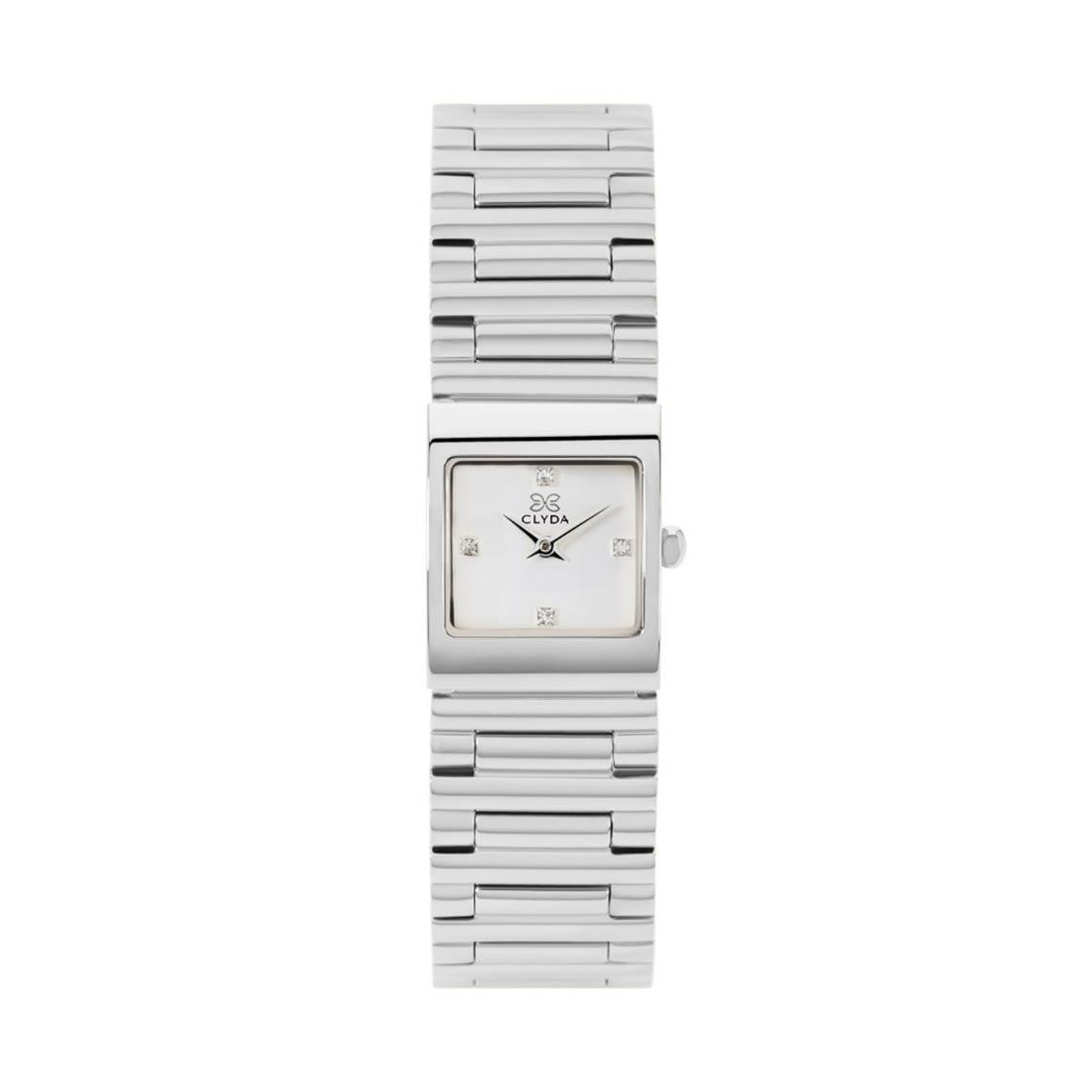 LSSB Clyda Louise Sq CZ Wh