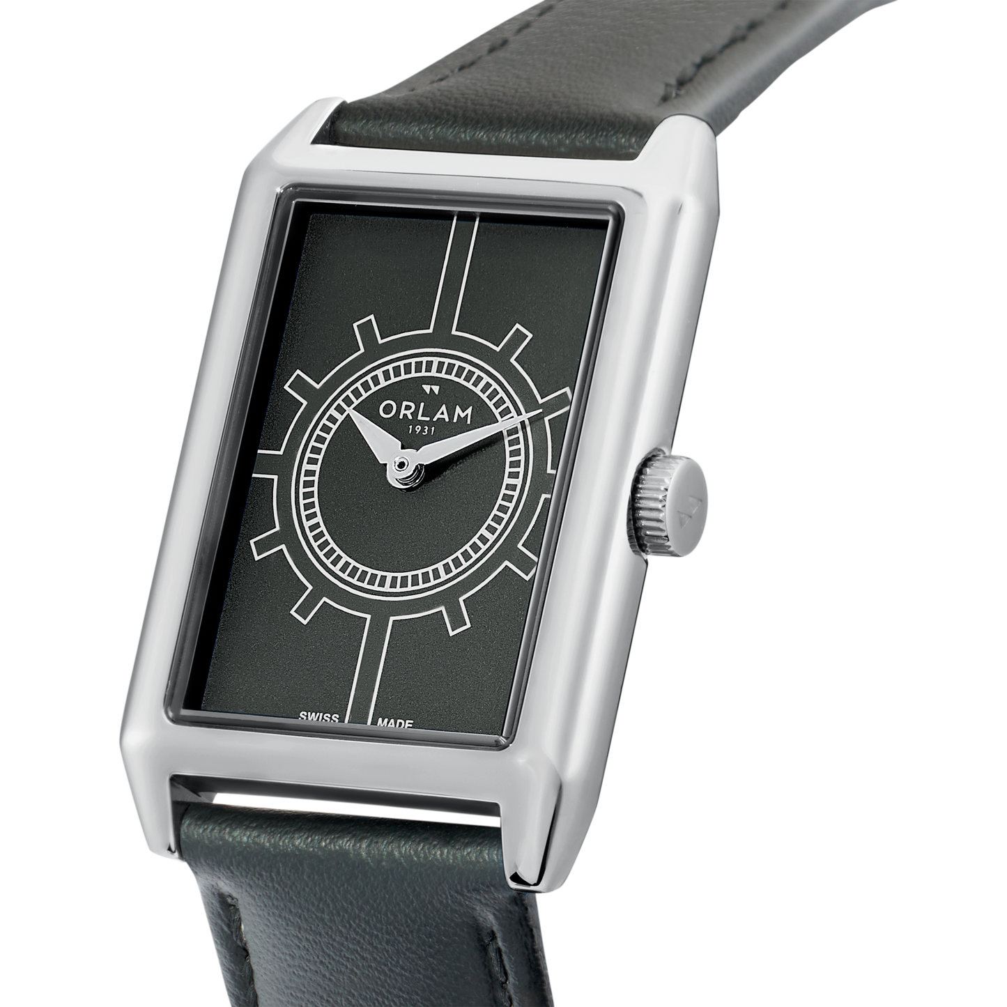 GSSS Orlam Rect Blk Quartz