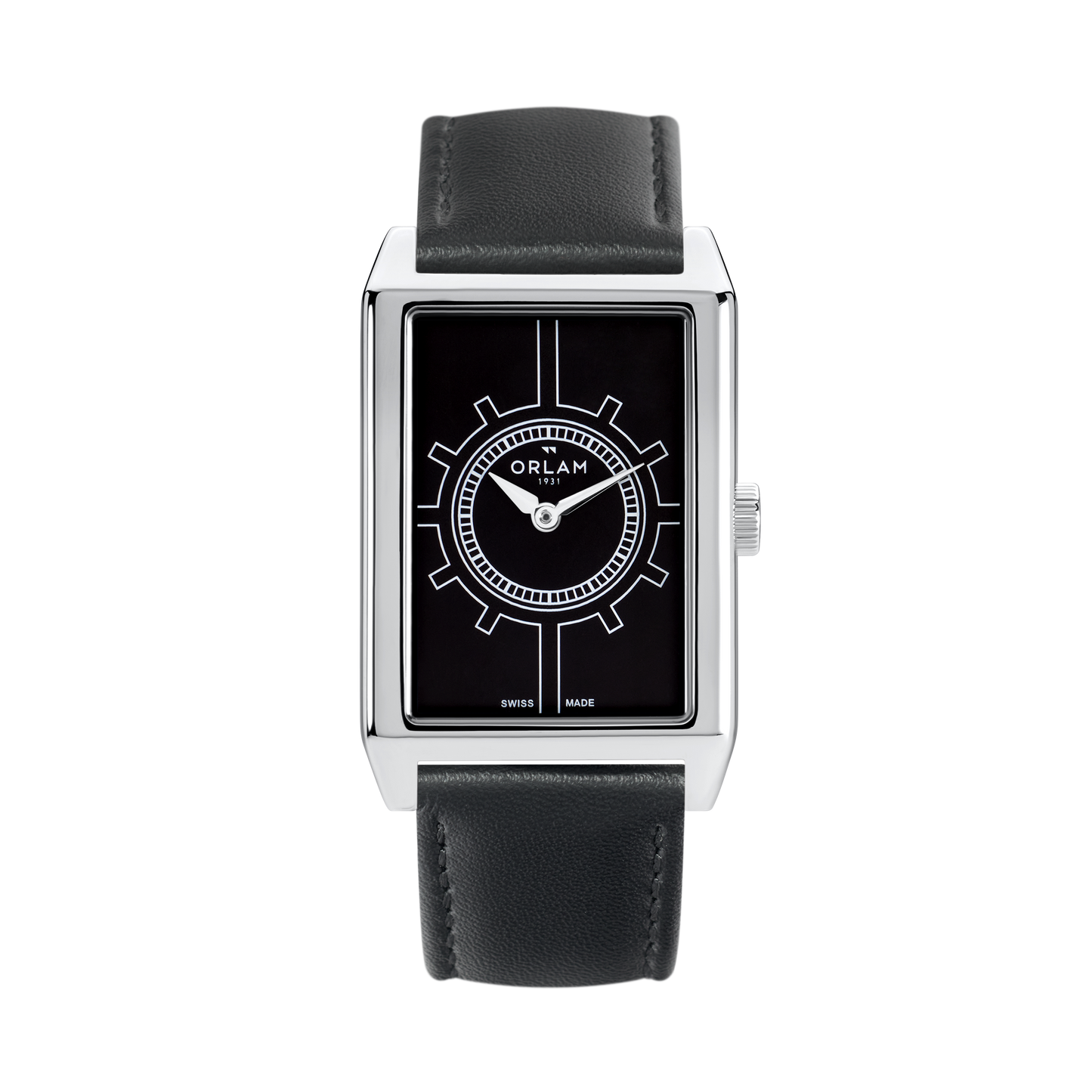 GSSS Orlam Rect Blk Quartz