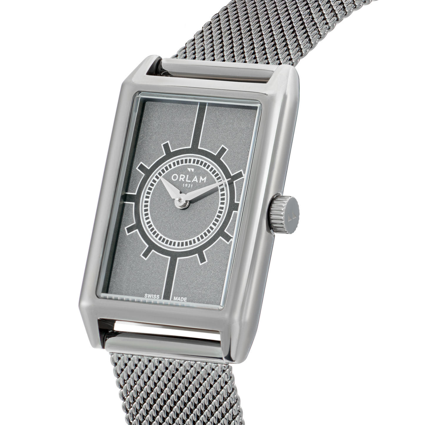 GSSB Orlam Rect Blk Mesh Quartz