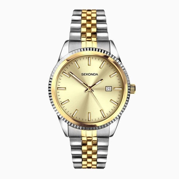 Gents Sekonda Gold Dial