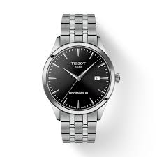Gents Stainless Steel Tissot Classic Dream 40mm Black Dial Automatic Watch